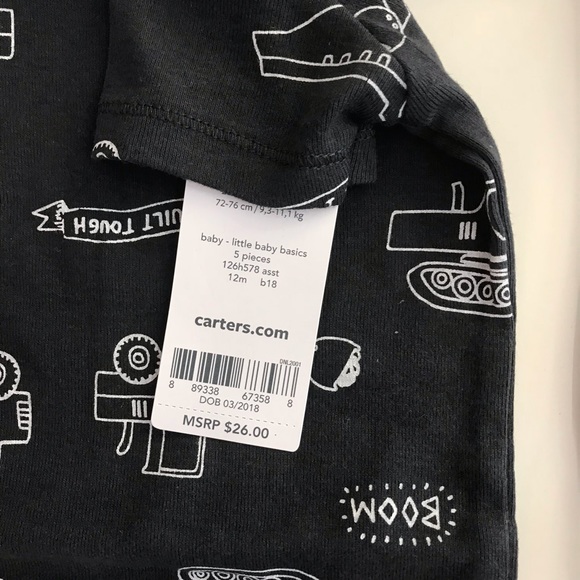 Carter’s baby👶clothing,set 5pieces,sizes6m,9m,24m - Picture 4 of 6